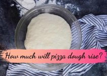 How much will pizza dough rise?