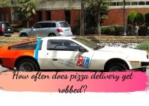 How often does pizza delivery get robbed?