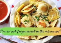 How to cook frozen ravioli in the microwave?