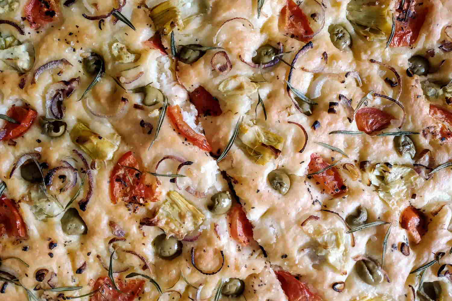 Making Focaccia from Store-Bought Pizza Dough