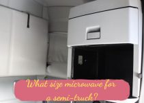 What size microwave for a semi-truck?
