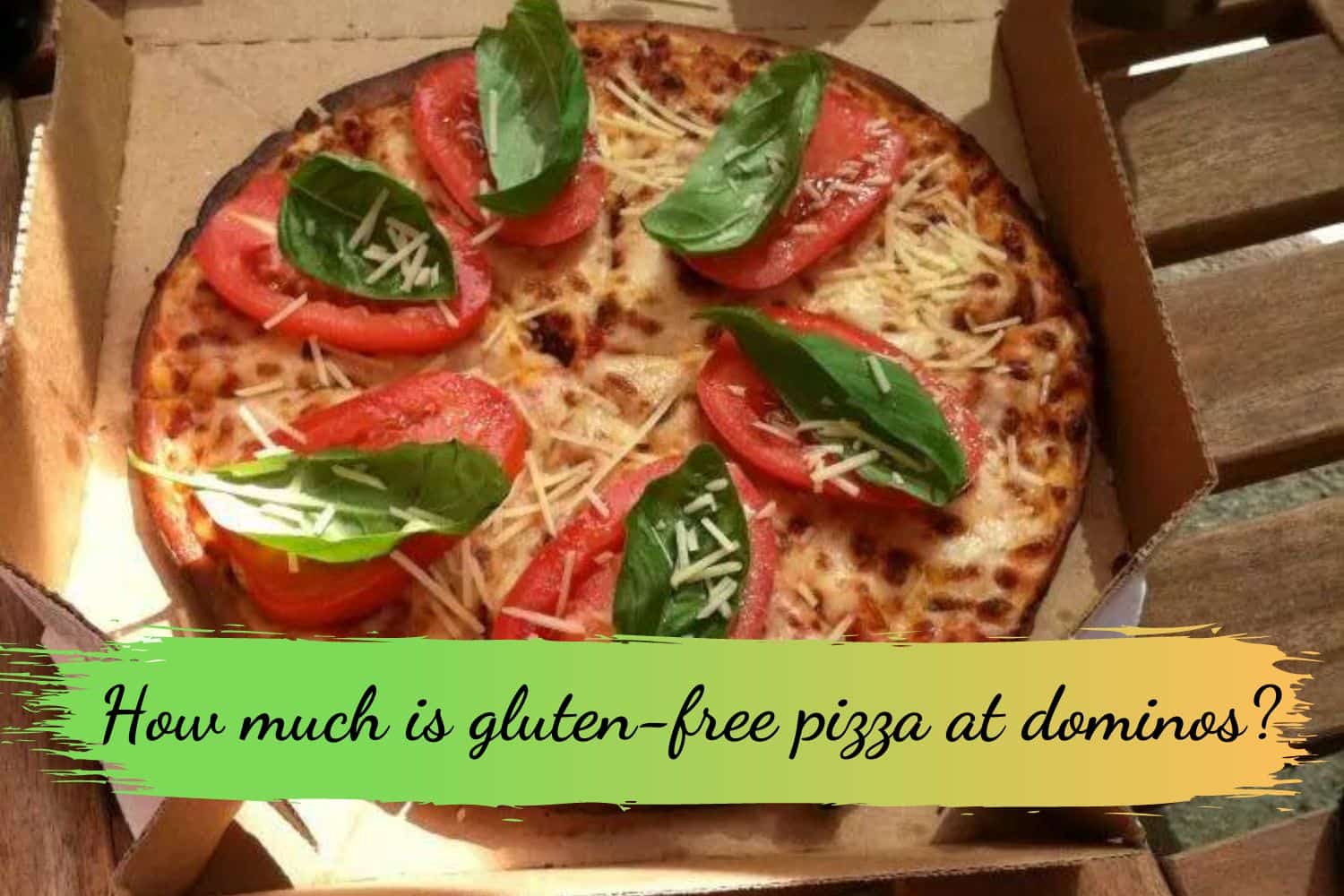 How much is gluten-free pizza at dominos?