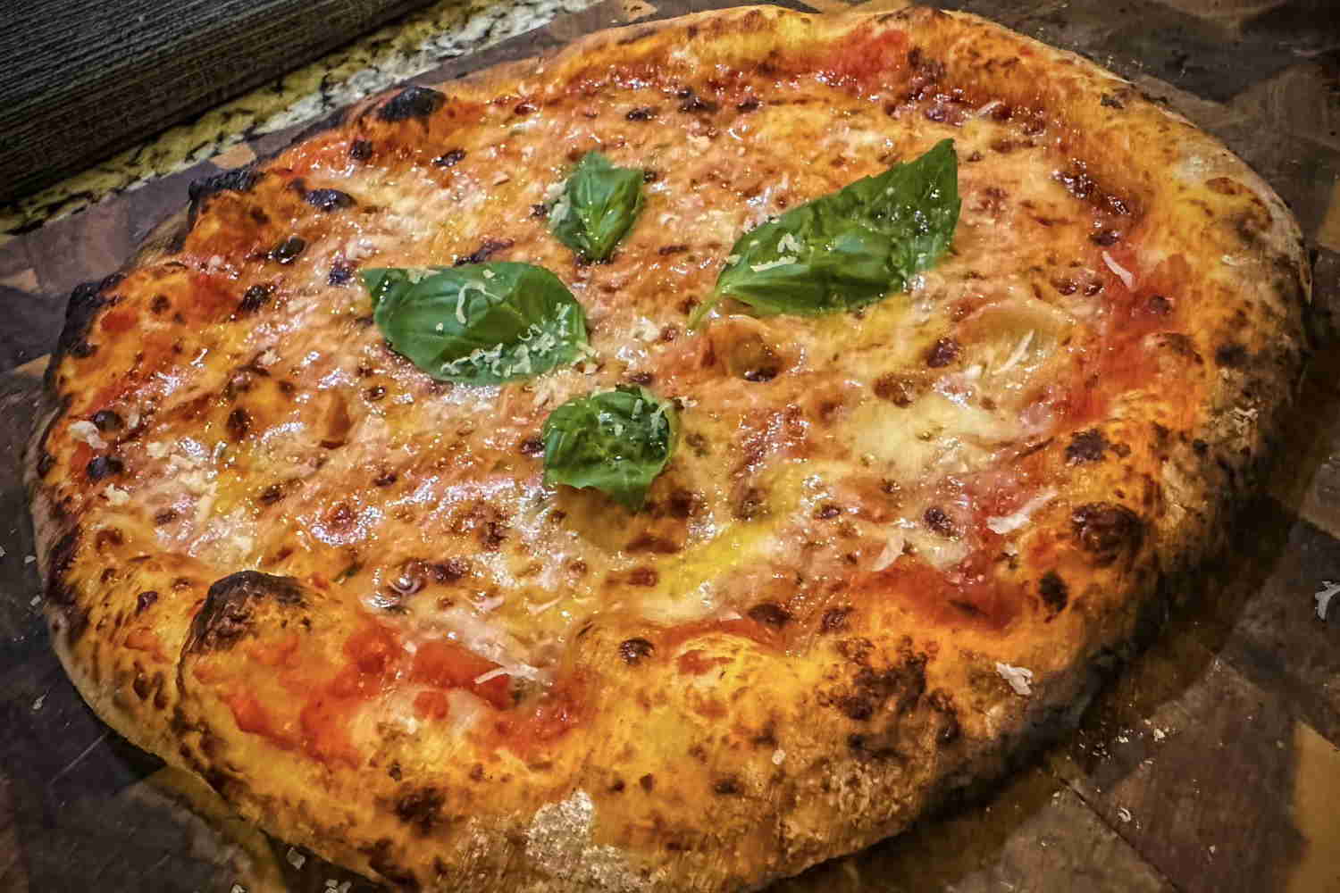 Oven temperature for Neapolitan pizza