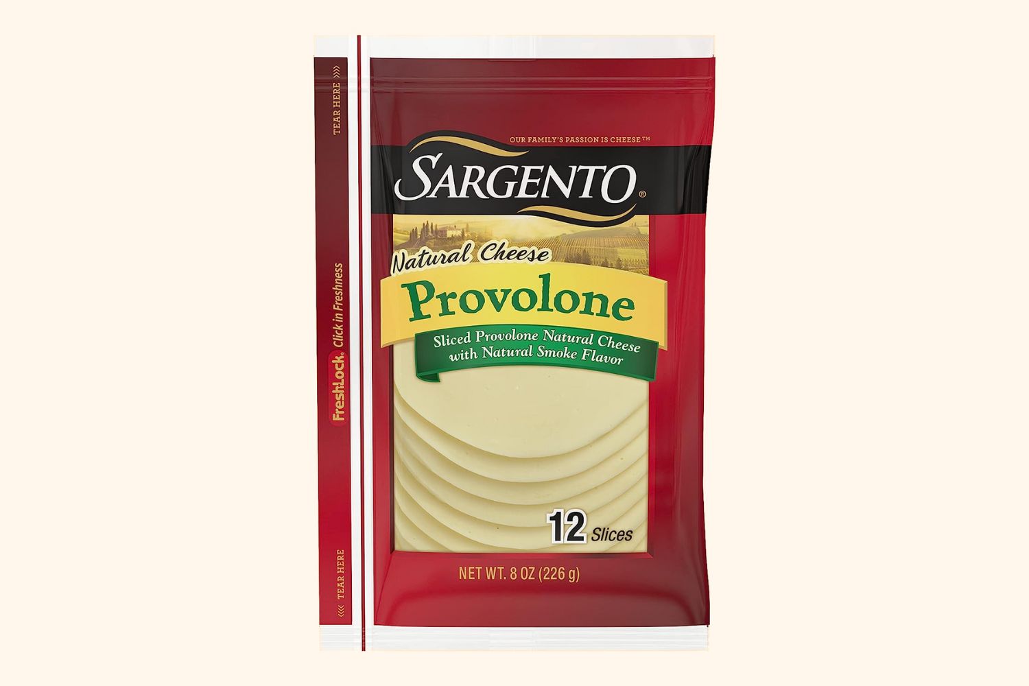 Our choice: Sargento Provolone Natural Cheese Slices