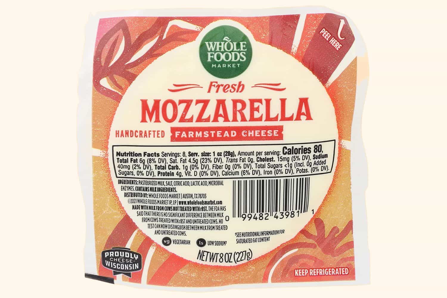 Whole Foods Market Fresh Mozzarella