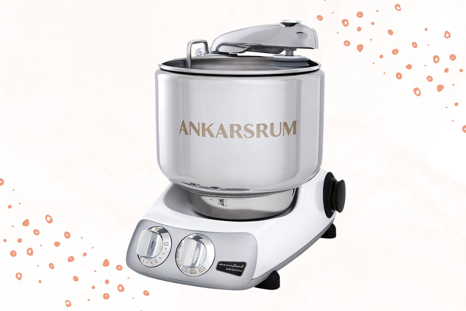 Ankarsrum Stainless Steel Original 7 Liter Stand Mixer: Best For Large Batches