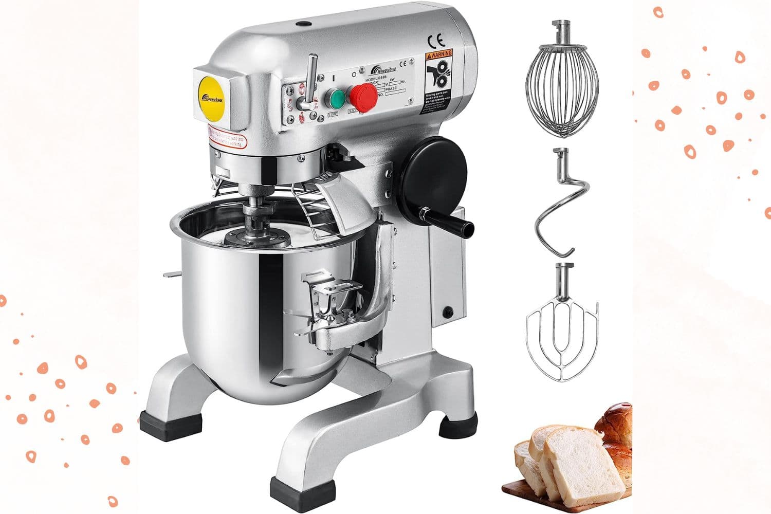 Happybuy Commercial Food Mixer: Best for Commercial