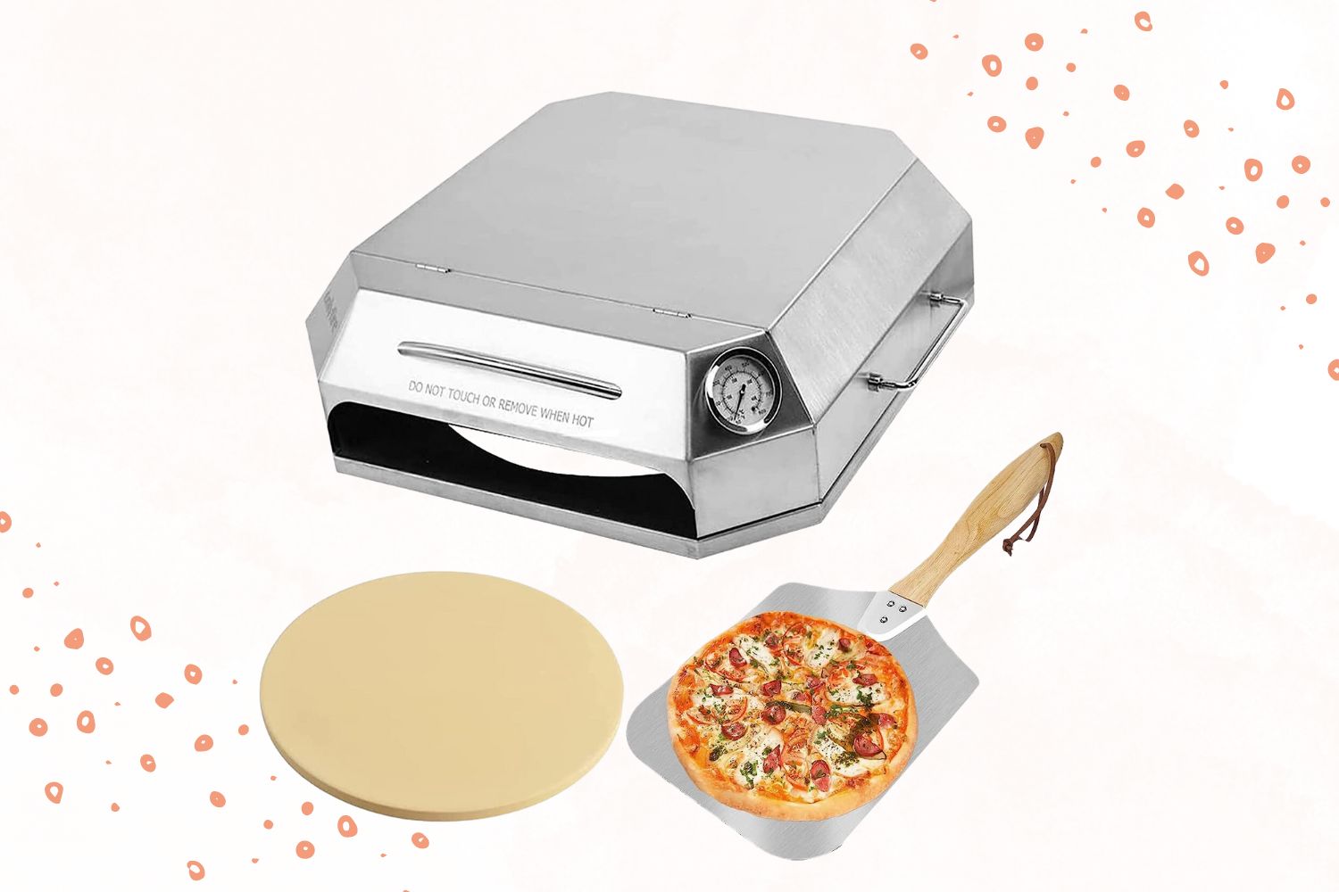 Onlyfire Stainless Steel Pizza Oven Kit