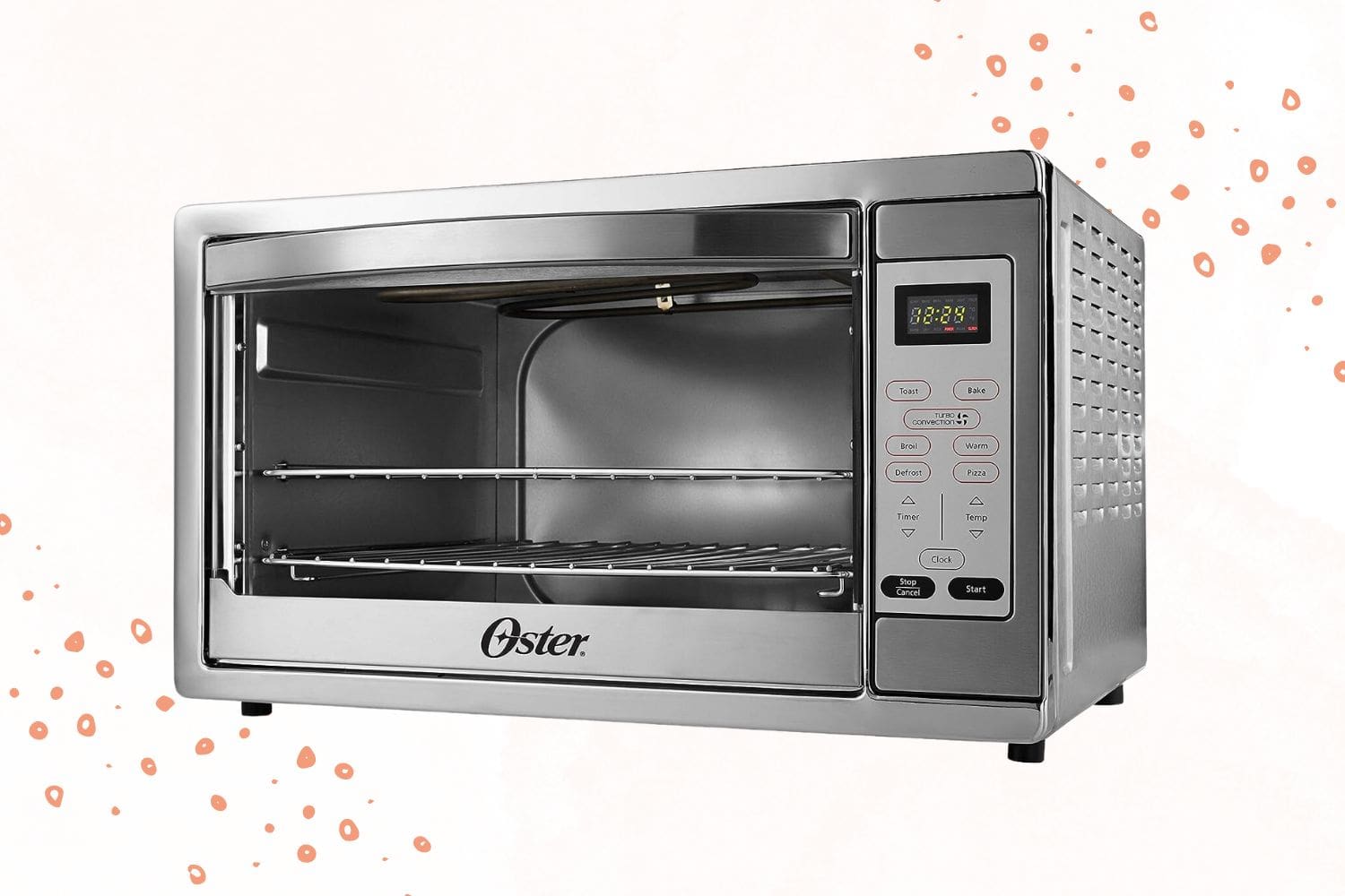 Oster Toaster Oven, 7-in-1 Countertop Toaster Oven