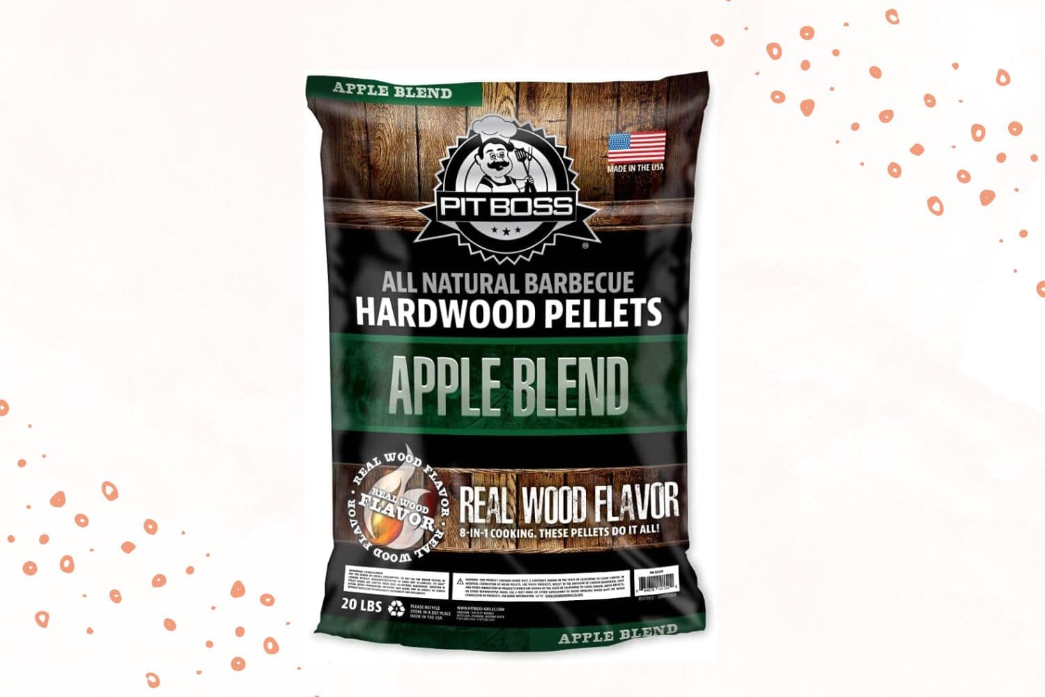 Pit Boss 20lb Apple Blend Hardwood Pellets